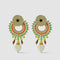 Lime & Tangerine Earrings